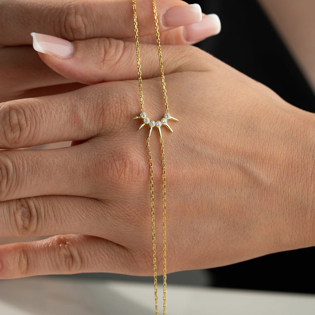 HIFA HANDKETTE aus 925 Silber - Eleganter Halskette - AURIME