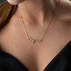 ZIRKONIA NAMENSKETTE PREMIUM | 925 SILBER
