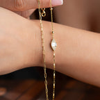DUO ZİRKONIA STEIN BAGUETTE ARMKETTE | 925 SILBER