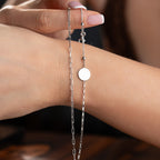 DUO STEMPEL  ARMKETTE | 925 SILBER