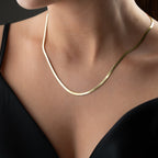 SNAKE HALSKETTE aus 925 Silber - Eleganter Halskette - AURIME