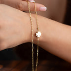 DUO KLEE ARMKETTE | 925 SILBER