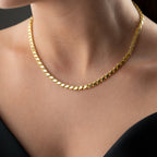 GERSTEN HALSKETTE aus 925 Silber - Eleganter Halskette - AURIME
