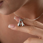 ICON BOMB BUCHSTABEN HALKSETTE aus 925 Silber - Eleganter Schmuckset - AURIME