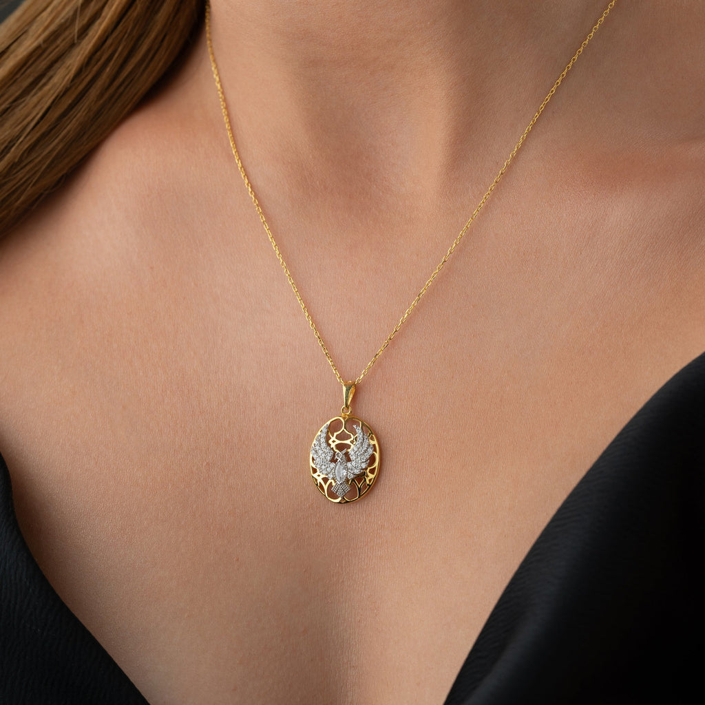 ZENE KETTE aus 925 Silber - Eleganter Halskette - AURIME