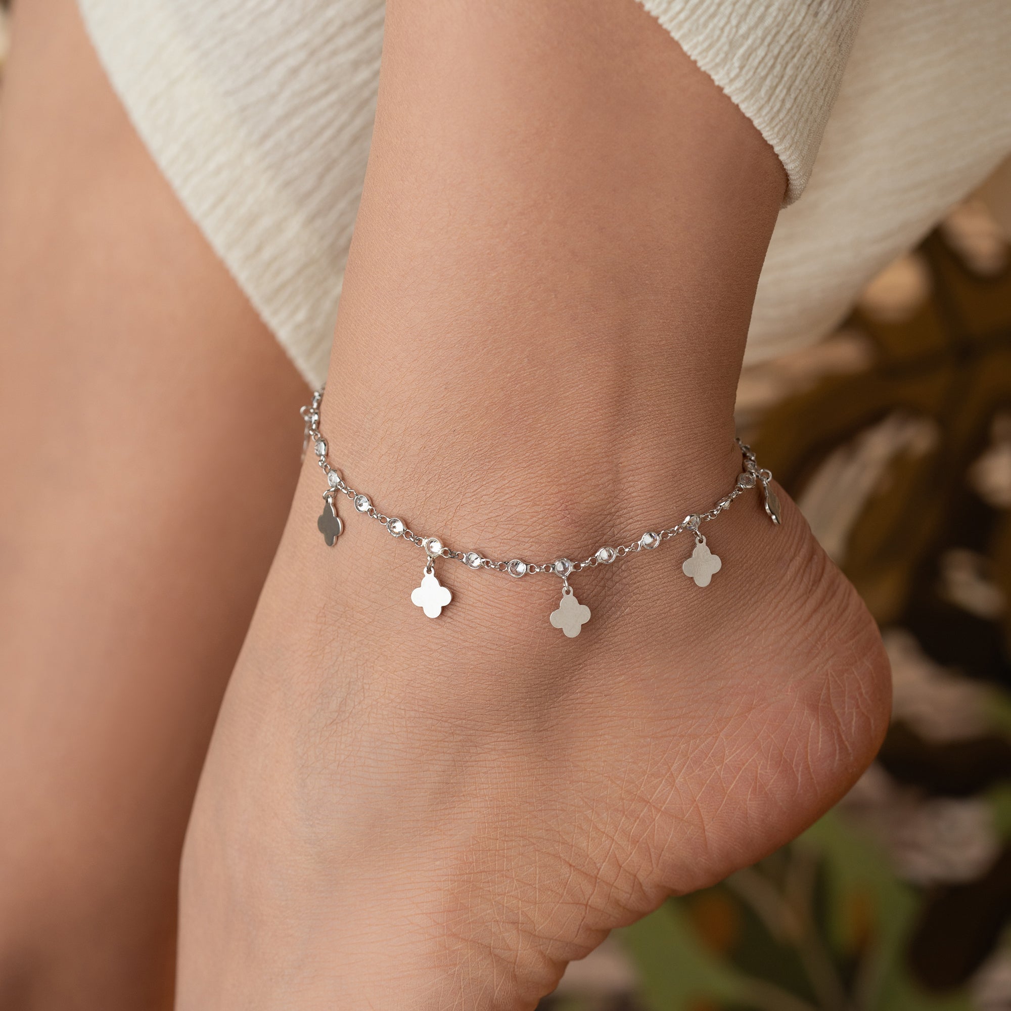MILA FUSSKETTE | 925 SILBER