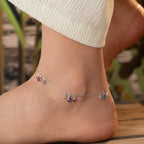MIRELLA FUSSKETTE | 925 SILBER