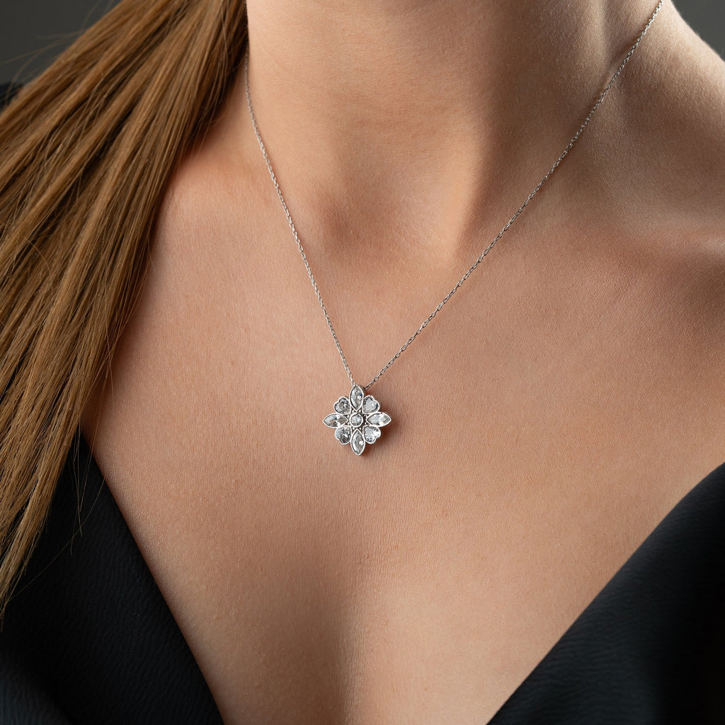 ZAMU KETTE aus 925 Silber - Eleganter Halskette - AURIME