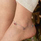 MIRELLA FUSSKETTE | 925 SILBER