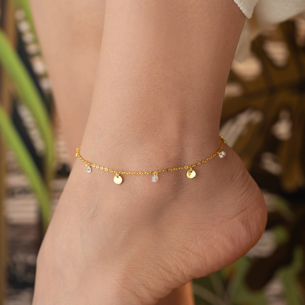 AVELINE FUSSKETTE | 925 SILBER
