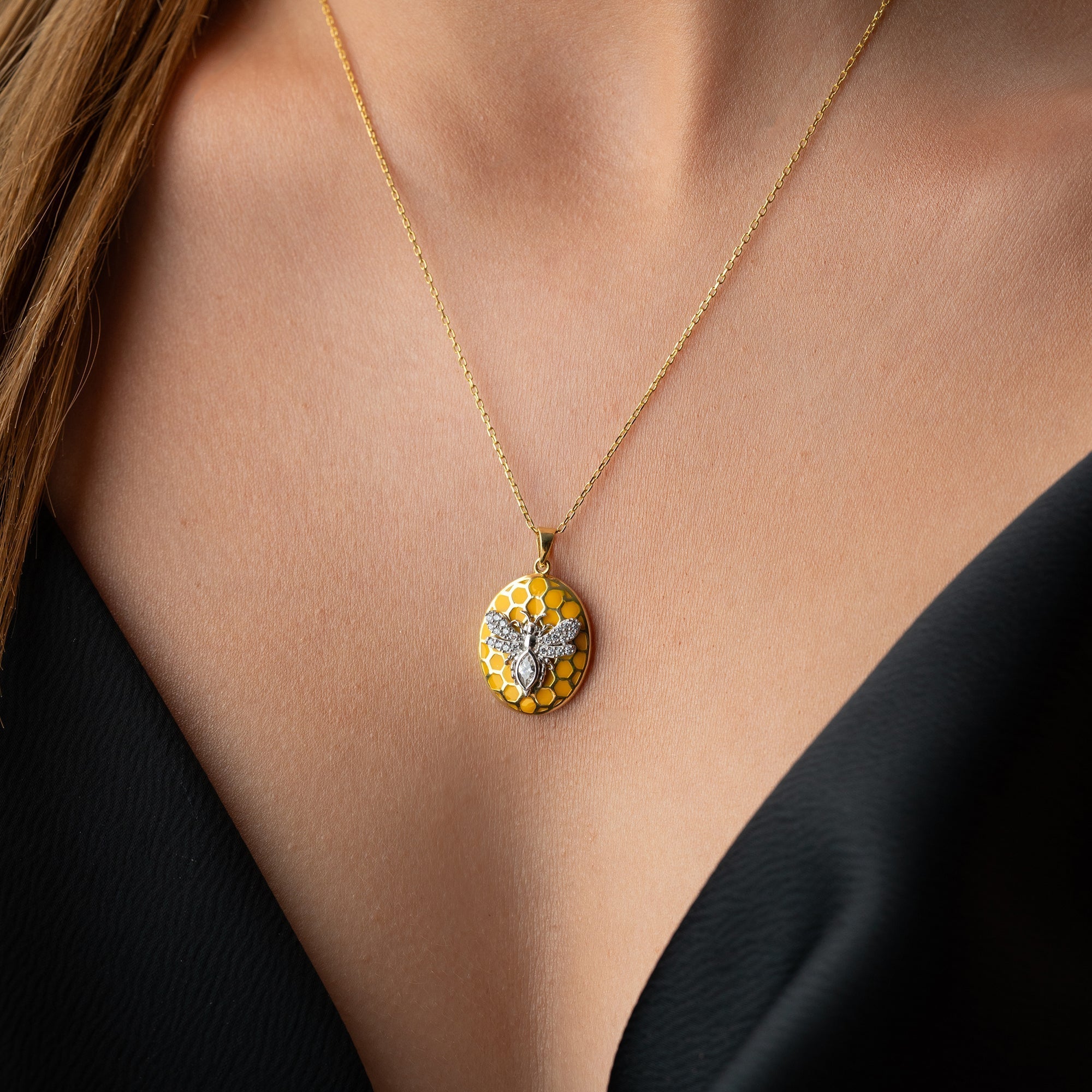 TOMISU KETTE aus 925 Silber - Eleganter Halskette - AURIME