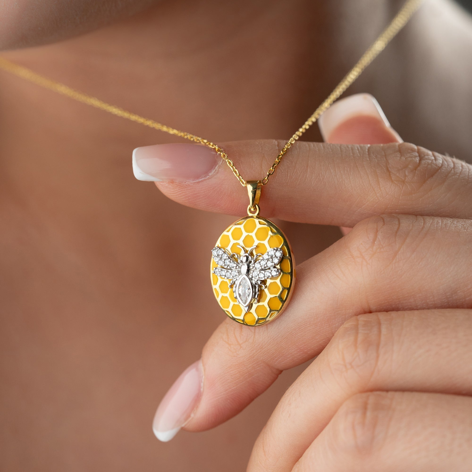 TOMISU KETTE aus 925 Silber - Eleganter Halskette - AURIME
