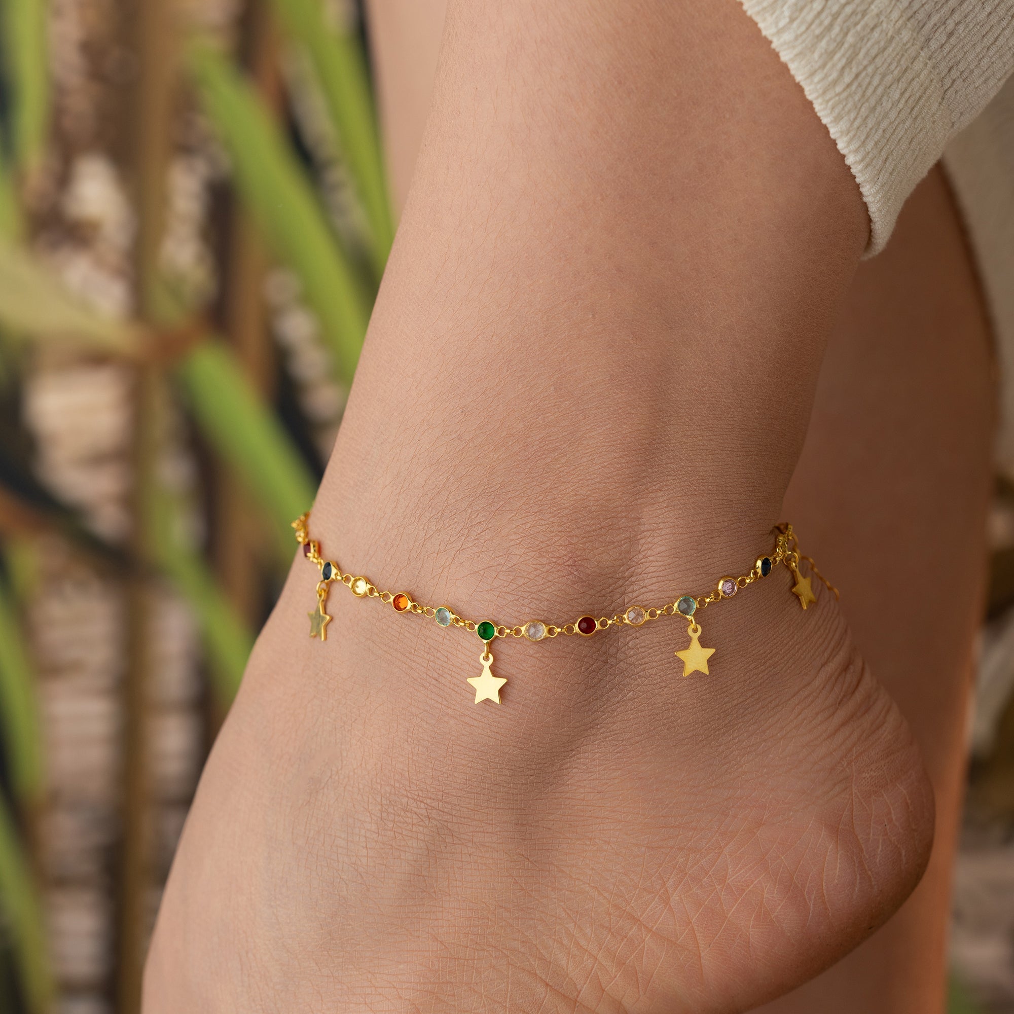 ARONA FUSSKETTE | 925 SILBER