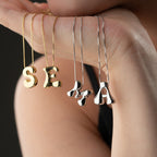 ICON BOMB BUCHSTABEN HALKSETTE aus 925 Silber - Eleganter Schmuckset - AURIME