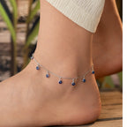 HELONA FUSSKETTE | 925 SILBER