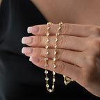 MILOG KETTE aus 925 Silber - Eleganter Halskette - AURIME