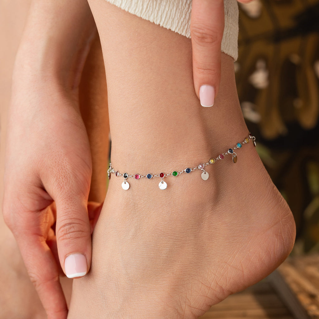 OLIVIA FUSSKETTE | 925 SILBER