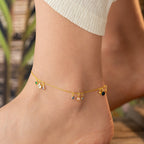 HULLY FUSSKETTE | 925 SILBER