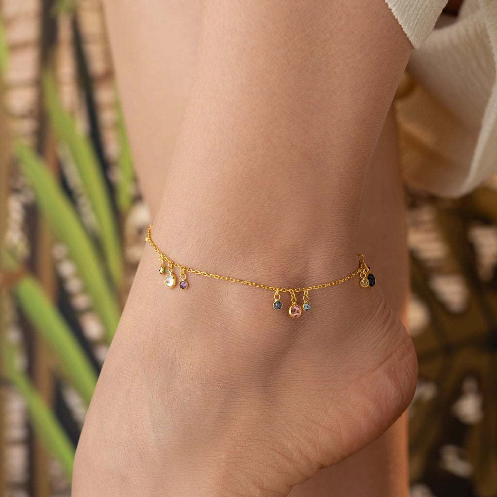 HULLY FUSSKETTE | 925 SILBER