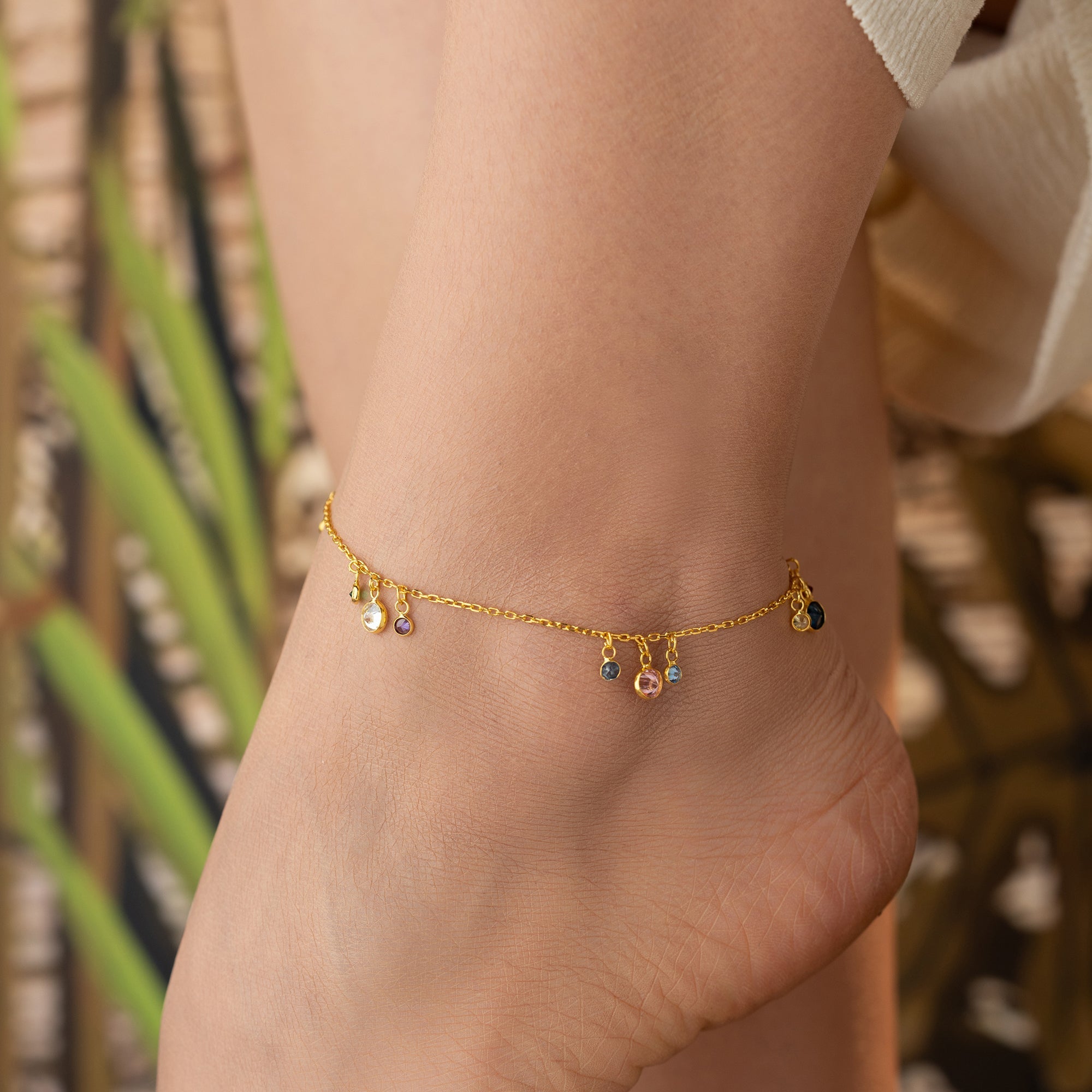 HULLY FUSSKETTE | 925 SILBER