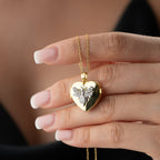 LUVOYE HEART KETTE aus 925 Silber - Eleganter Halskette - AURIME