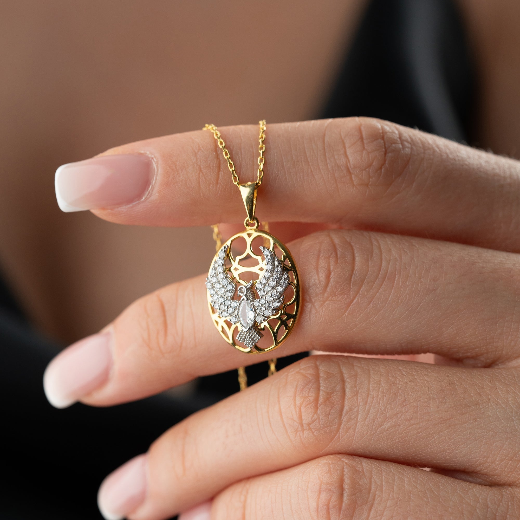 ZENE KETTE aus 925 Silber - Eleganter Halskette - AURIME