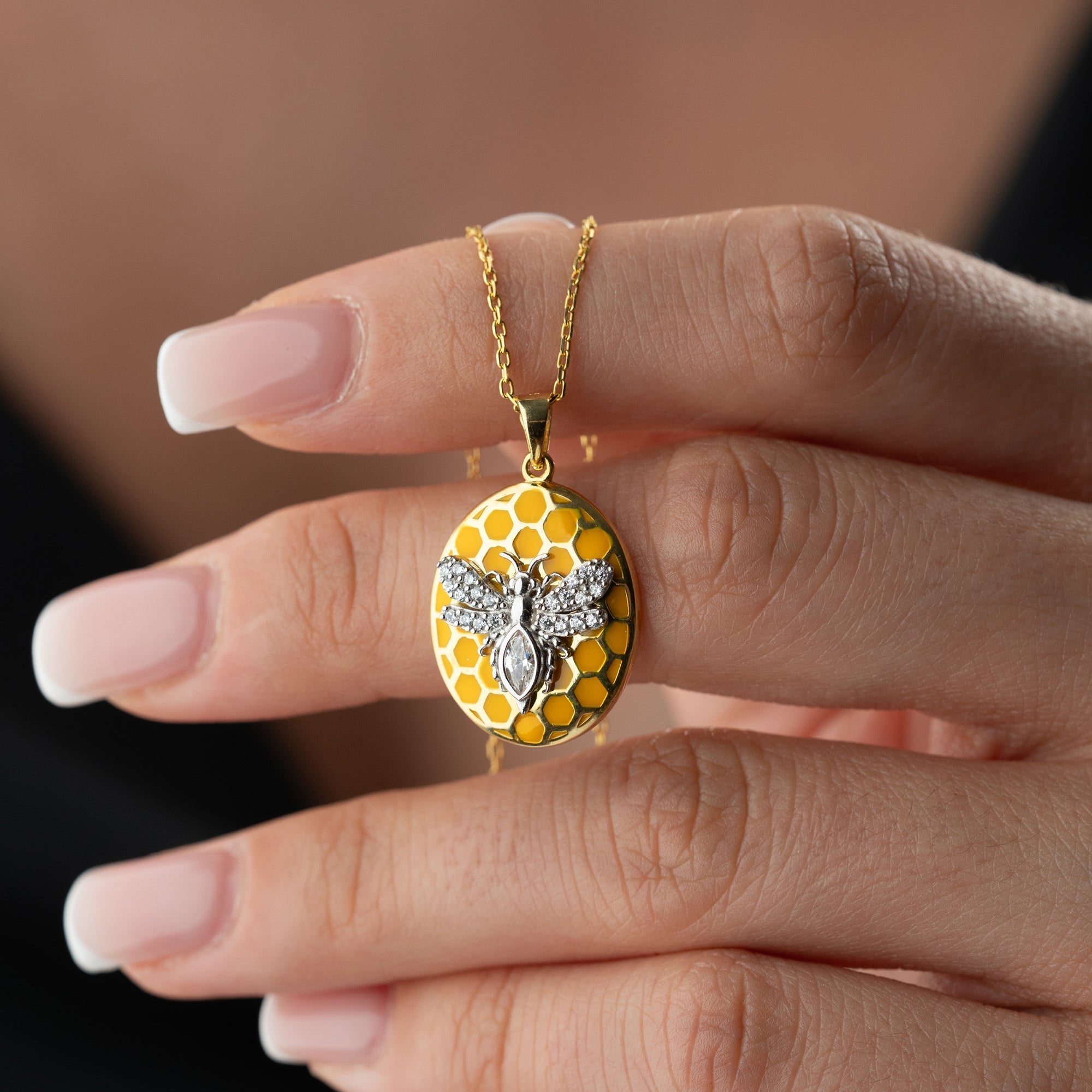 TOMISU KETTE aus 925 Silber - Eleganter Halskette - AURIME