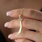 ZÜLFIKAR KETTE aus 925 Silber - Eleganter Halskette - AURIME