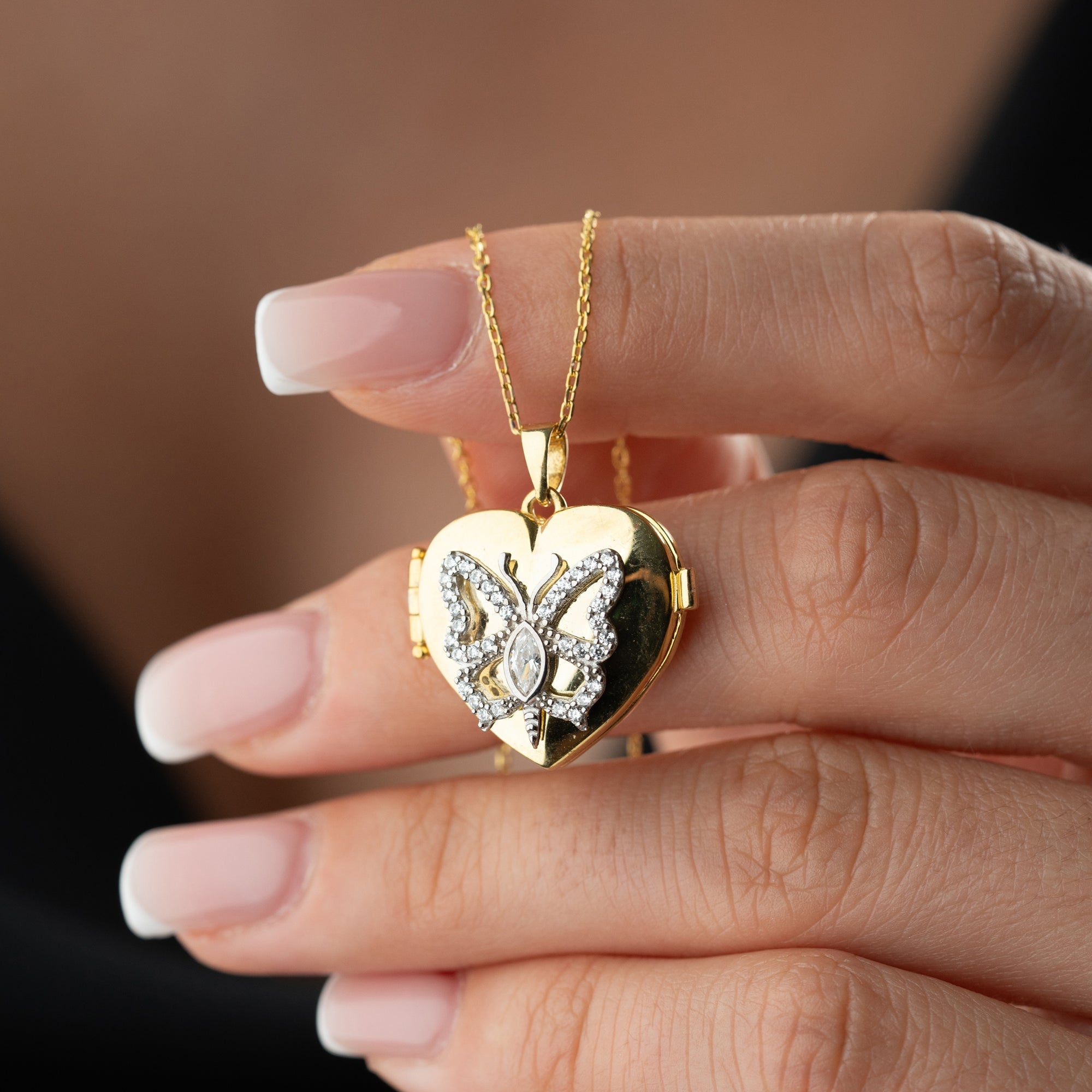 TOYIDA KETTE aus 925 Silber - Eleganter Halskette - AURIME