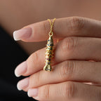 COLORFULL FISH KETTE aus 925 Silber - Eleganter Halskette - AURIME