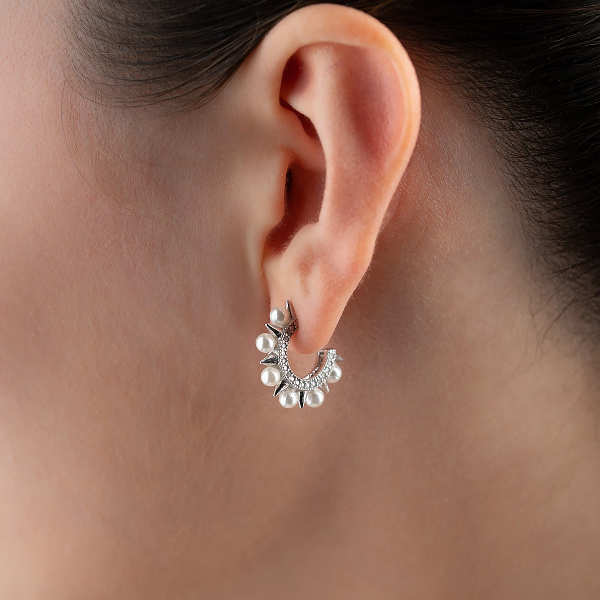 MINA PEARL OHRRINGE aus 925 Silber - Eleganter Ohrringe - AURIME