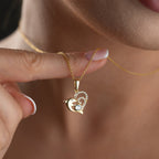DOLPHIN HEART HALSKETTE | 925 SILBER