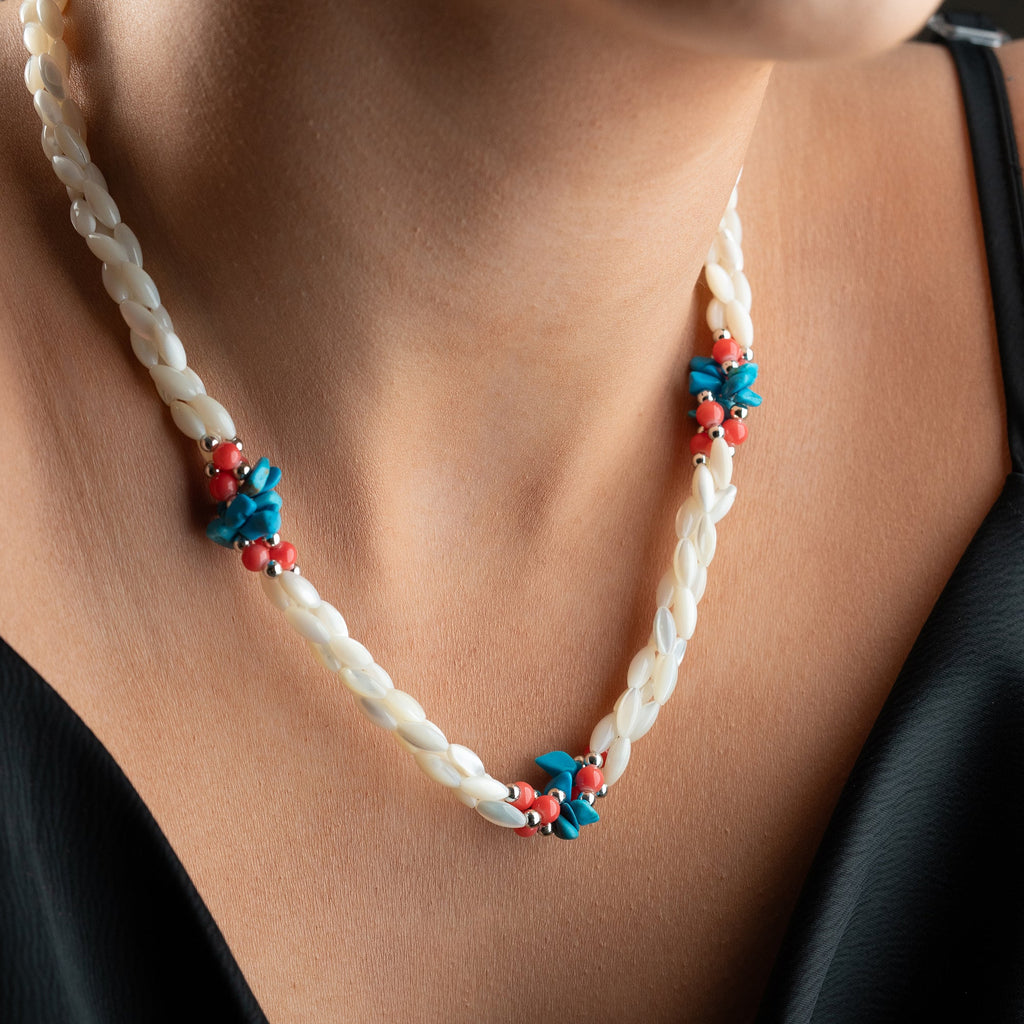SOMMER COLORFULL HALSKETTE | 925 SILBER