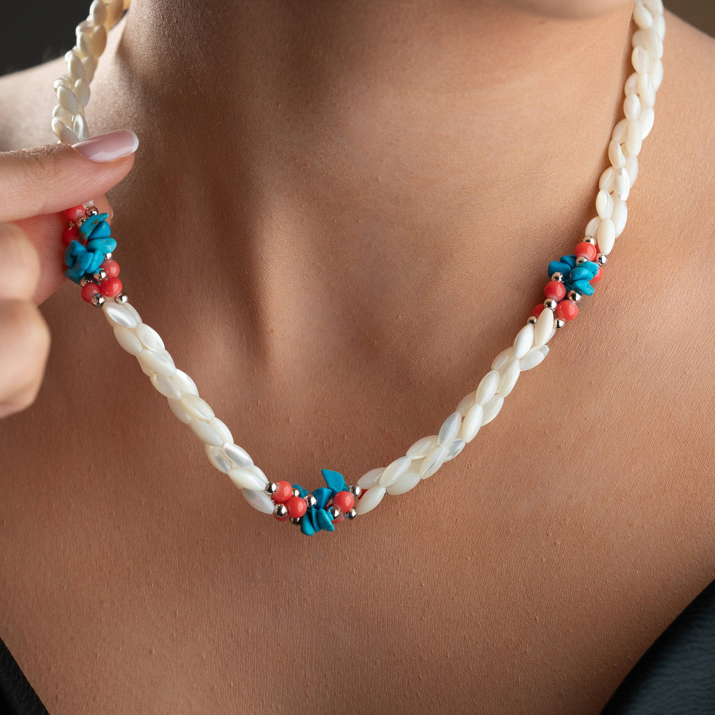 SOMMER COLORFULL HALSKETTE | 925 SILBER