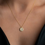 BUTTERFLY DAISY HALSKETTE | 925 SILBER