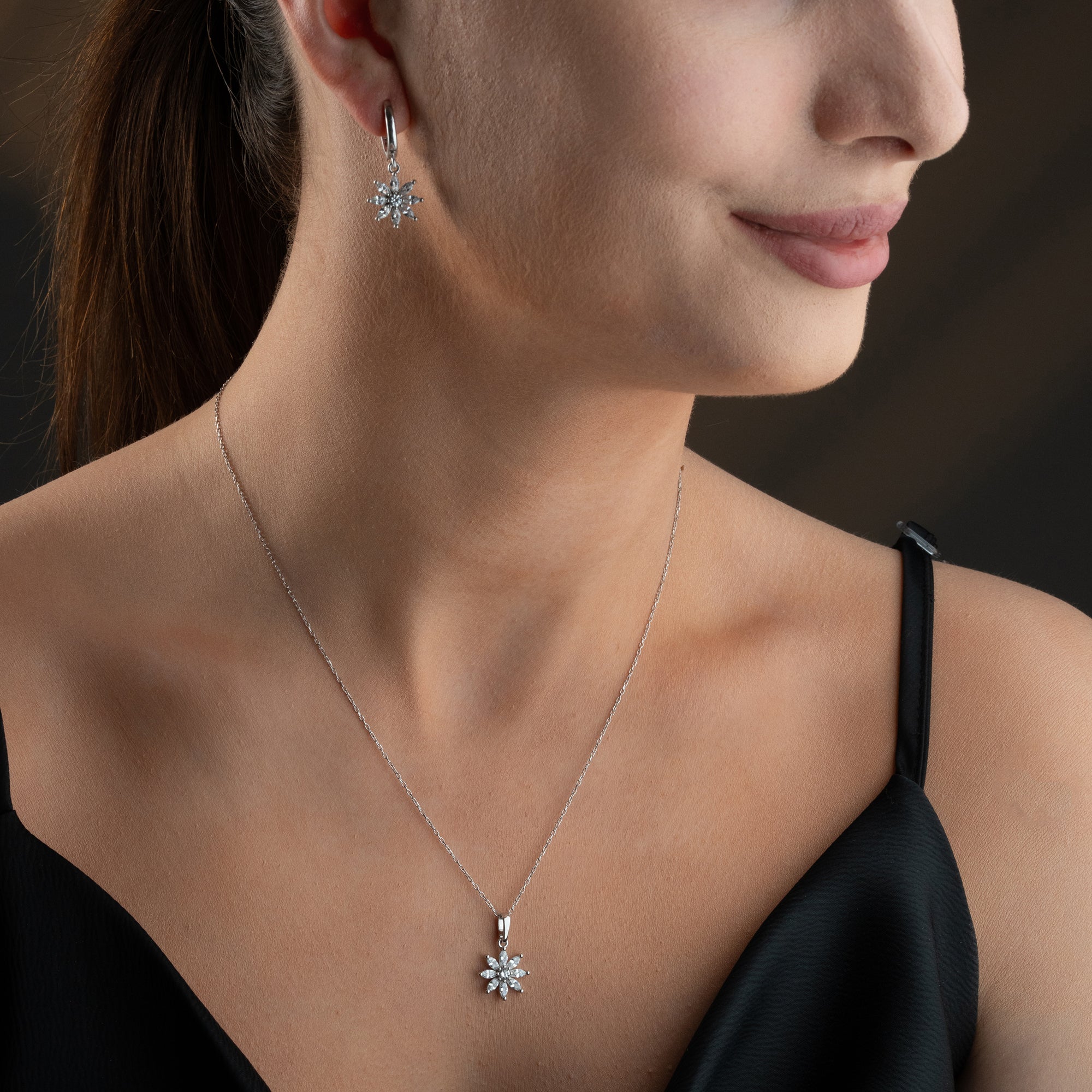 BLUME SET | 925 SILBER