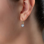 MINI NAZAR OHRRING aus 925 Silber - Eleganter Ohrringe - AURIME