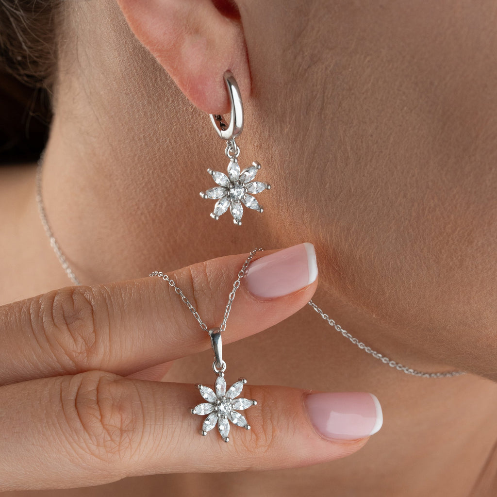 BLUME SET | 925 SILBER