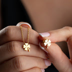 KLEEBLATT SET | 925 SILBER