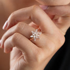 LOTUS RING | 925 SILBER