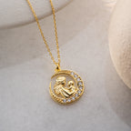 MOM MOON HALSKETTE | 925 SILBER