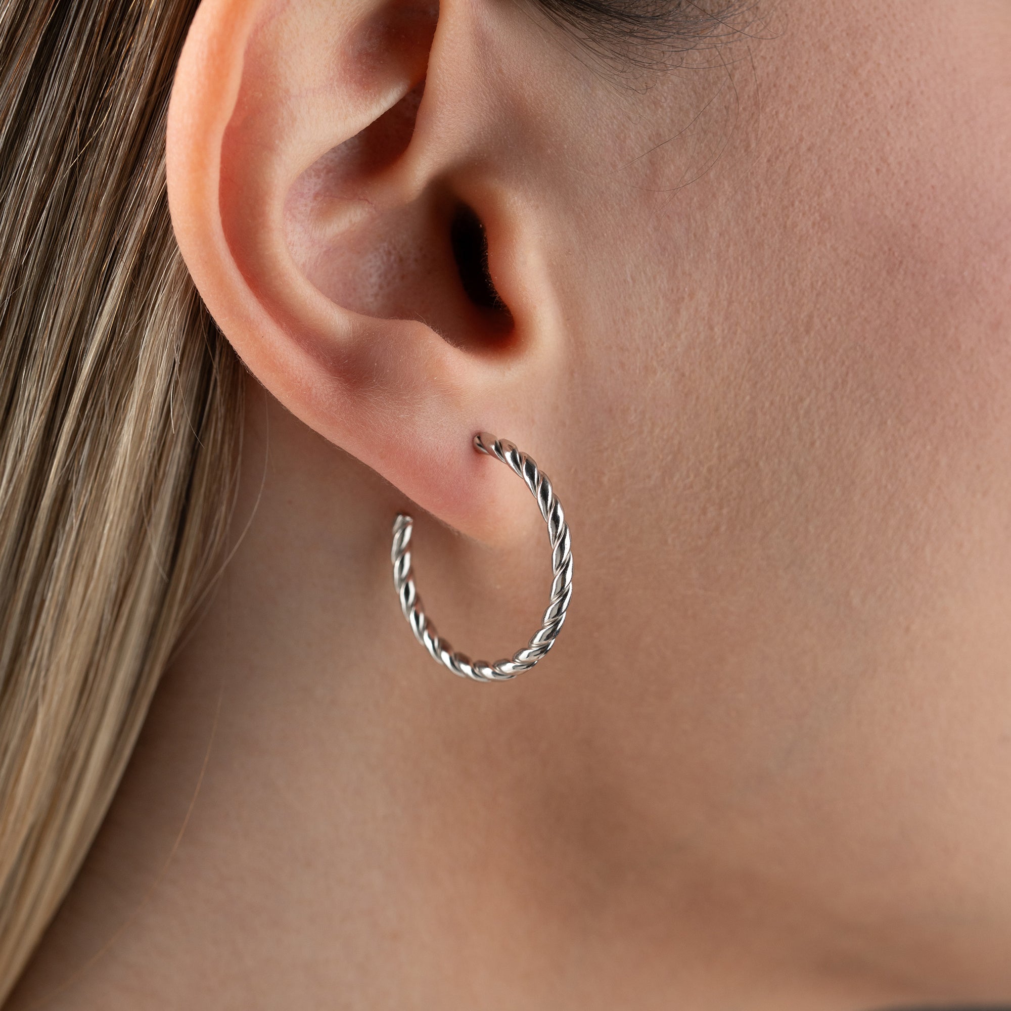 HOCHBLATT  OHRRINGE | 925 SILBER