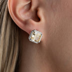CITRINESTEIN  OHRRINGE | 925 SILBER