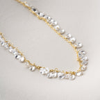 MEERESGLANZ HALSKETTE | 925 SILBER