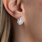 DROPSTEIN  OHRRINGE | 925 SILBER