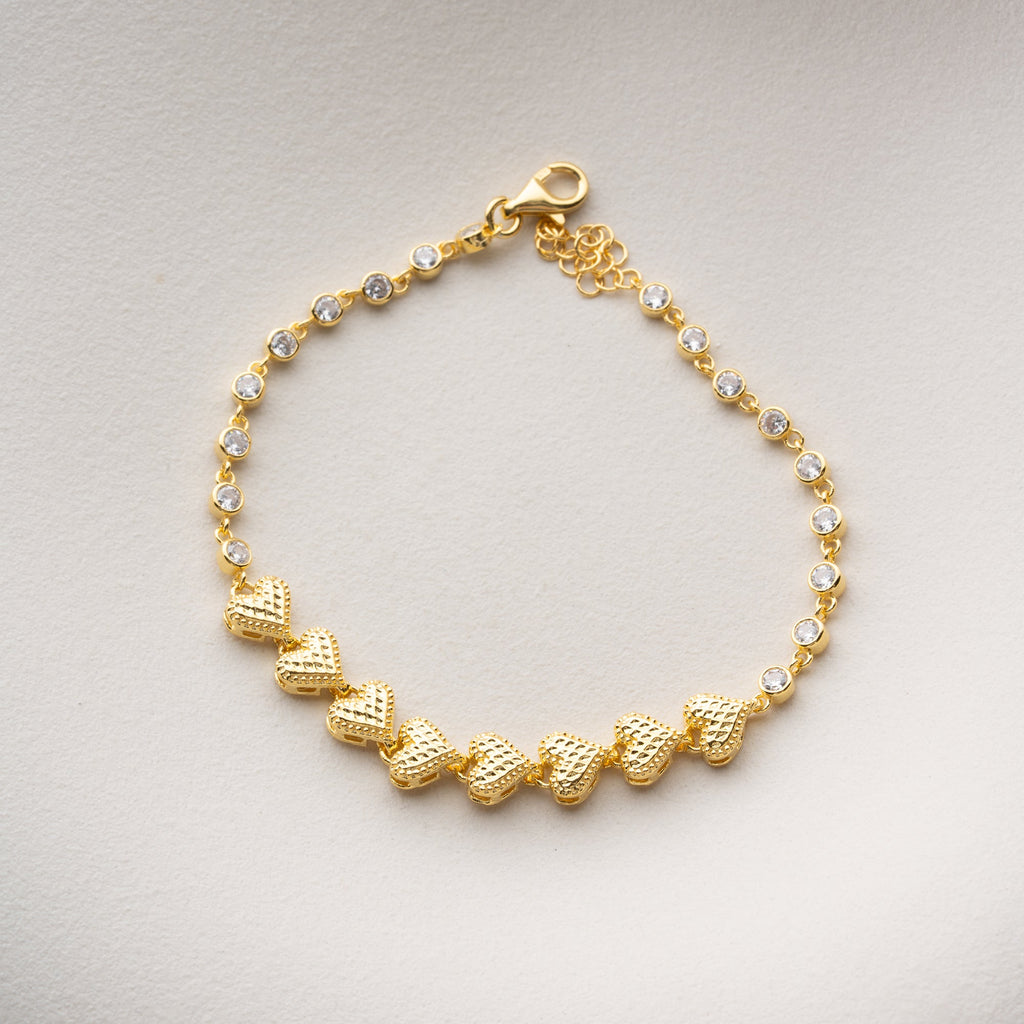 ZUNEIGUNG ARMKETTE | 925 SILBER