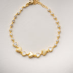 FUNKELND ARMKETTE | 925 SILBER