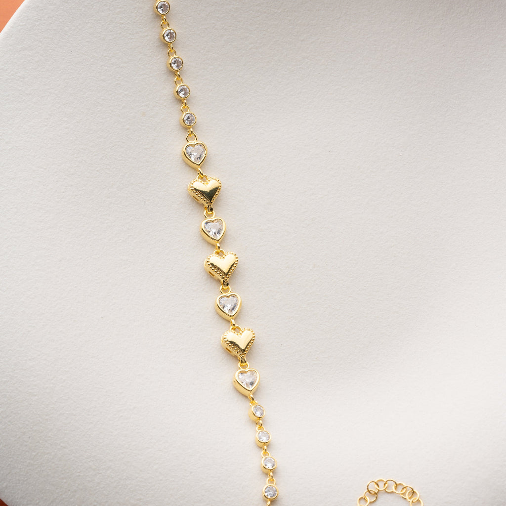 LIEBESBAND ARMKETTE | 925 SILBER