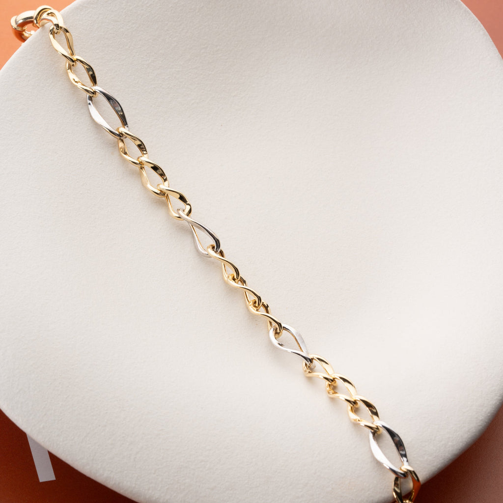 ASYMMETRISCHE ARMKETTE | 925 SILBER