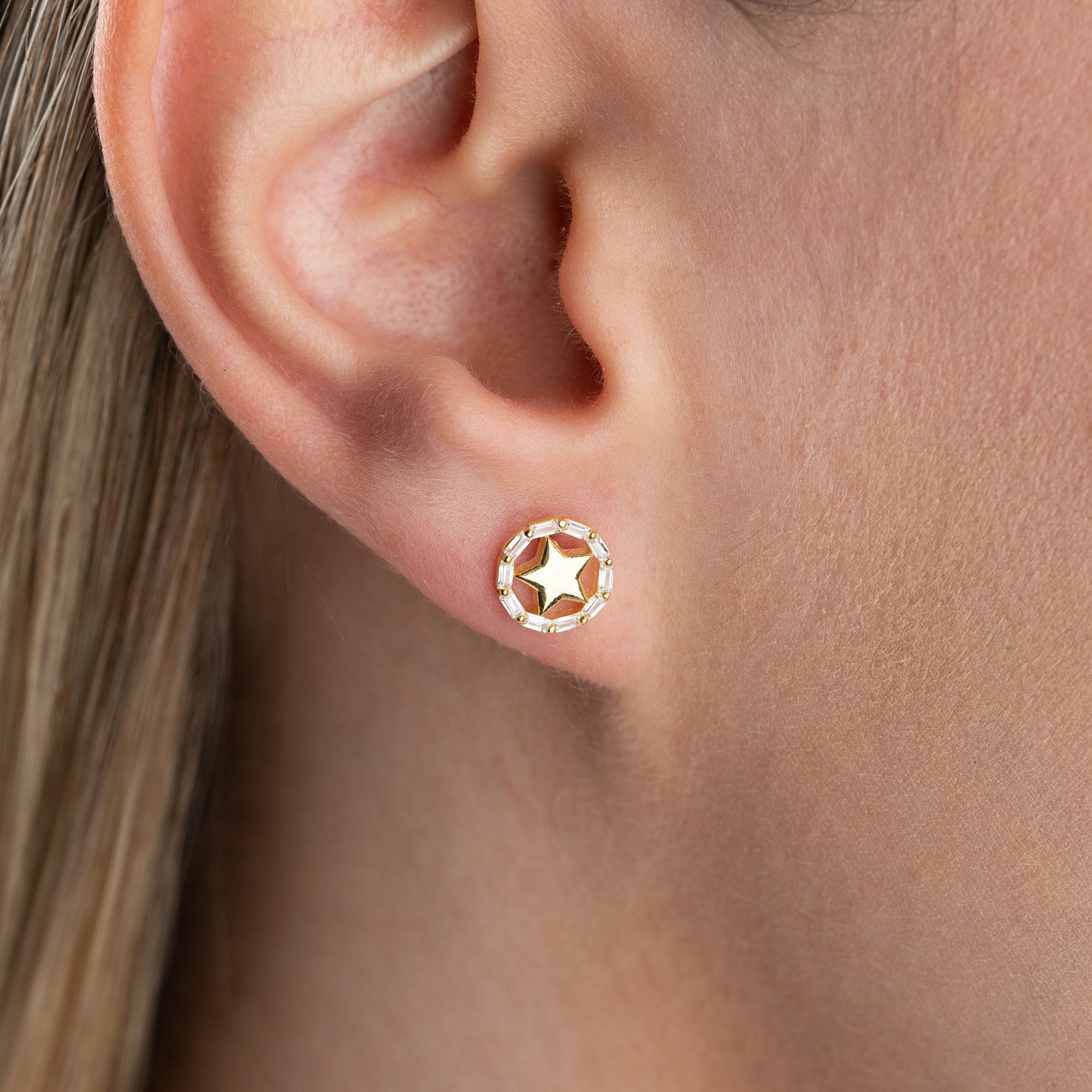 STAR OHRRINGE | 925 SILBER